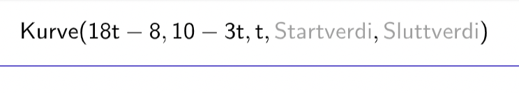 Startverdi og sluttverdi?